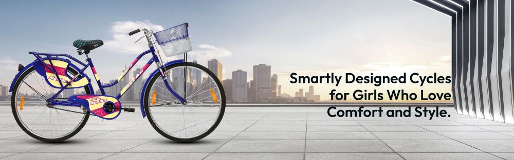 Smartly Designed Cycles for Girls Who Love Comfort and Style